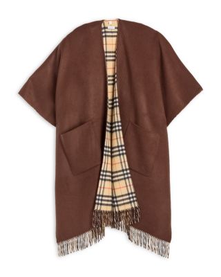 St. Charlotte Reversible Wool & Cashmere Cape