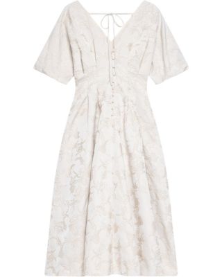 Women's Jacquard Midi Dress