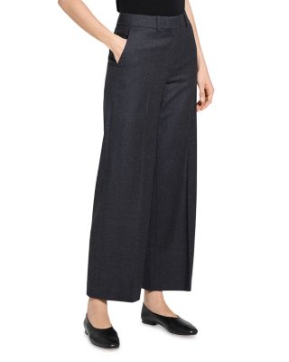 Classic Wool Wide Leg Pants