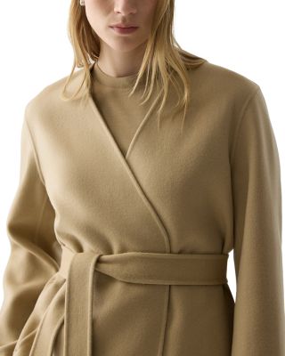 Wool & Cashmere Wrap Jacket 