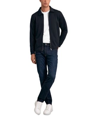 Bailey Textured Zip Front Shirt