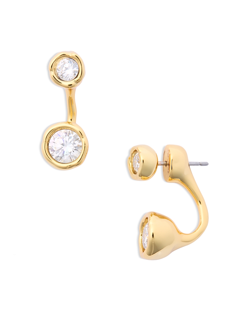 Alexis Bittar Asterales Cubic Zirconia Studs And Jackets Set In Gold