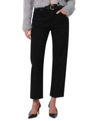 Delfina High Rise Wide Leg Jeans in Starless