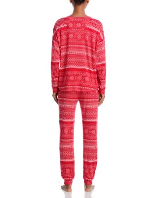 Starlette Long Henley Pajama Set - Excusive 