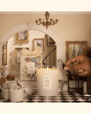 Little Greene English Pear &amp; Freesia Scented Candle 7 oz. - Exclusive