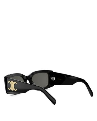 Maxi Triomphe Rectangular Sunglasses, 53mm
