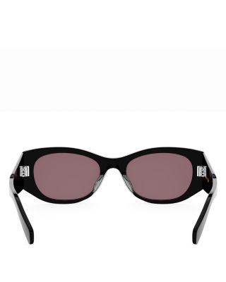 3 Dots Rectangle Sunglasses, 54mm