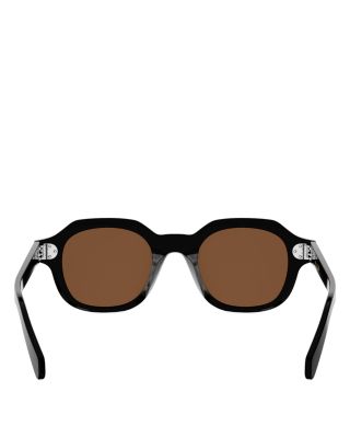 3 Dots HD Square Sunglasses, 48mm