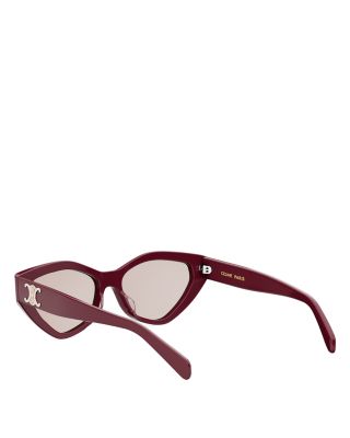 Triomphe Cat Eye Sunglasses, 56mm