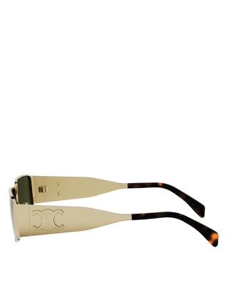 Triomphe Rectangular Sunglasses, 59mm