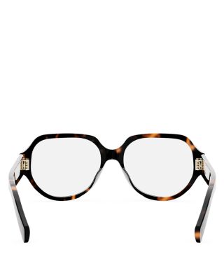 Triomphe Geometric Eyeglasses, 55mm