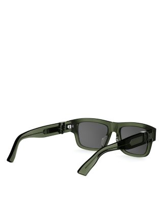 DiorOblique S3I Rectangle Sunglasses, 52mm