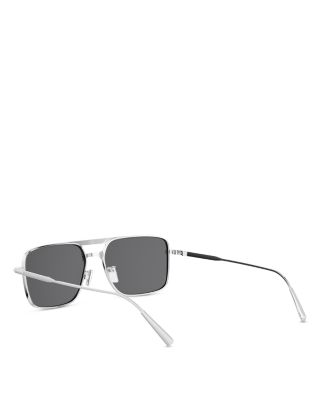 DiorBlackSuit S17U Rectangle Sunglasses, 54mm