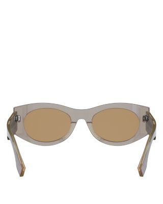 Roma Oval Sunglasses, 52mm