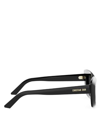 DiorMidnight B3F Cat Eye Sunglasses, 56 mm
