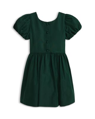 Girls' Balloon Sleeve Taffeta Dress - Little Kid