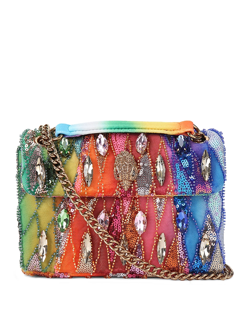Kurt Geiger Kensington Sequin-embellishment Cross Body Bag In Multi