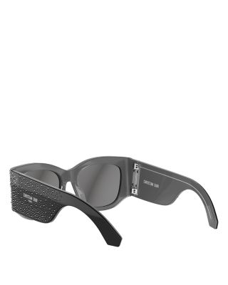 DiorNuit S1F Square Sunglasses, 55 mm