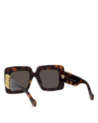Anagram Rectangular Sunglasses, 51mm