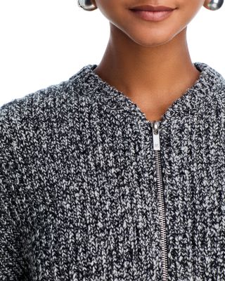 Marled Wool Blend Cardigan