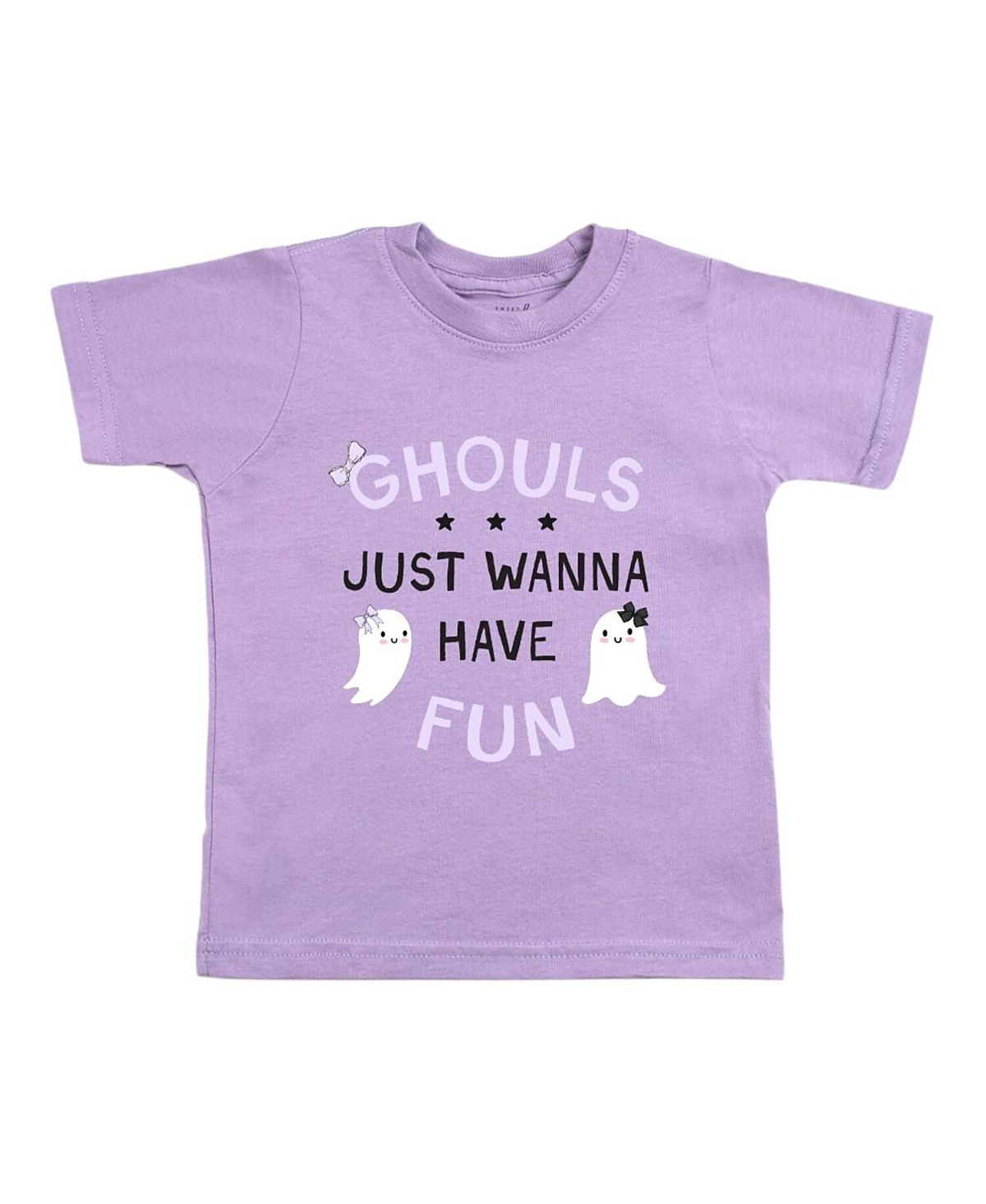 Sweet Wink Girls' Ghouls Just Wanna Have Fun Halloween Short Sleeve T-Shirt - Baby
