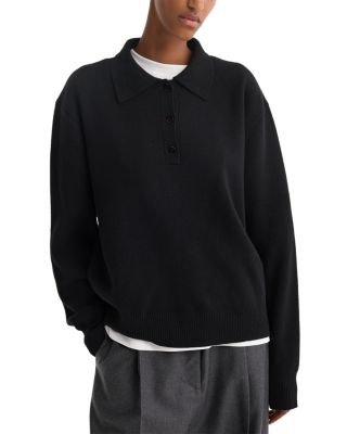 Wool Cashmere Compact Knitted Polo