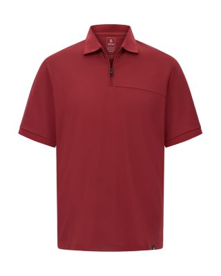 Cool Jade Half Zip Polo Shirt