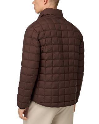 Bomber Jacket In Technical Fabric With Goose Down 