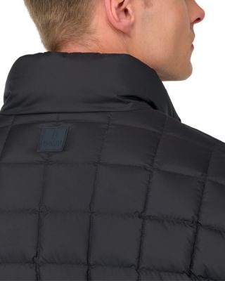 Bomber Jacket In Technical Fabric With Goose Down 