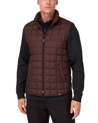 Gilet In Technical Fabric With Goose Down