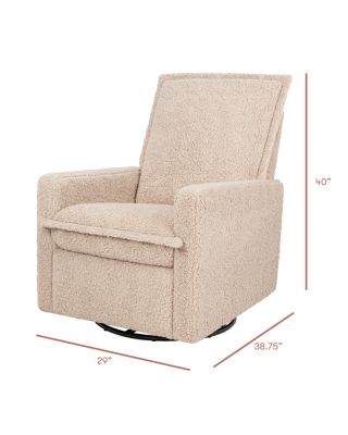 Cali Flange Recliner and Swivel Glider