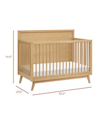 Palma 4-in-1 Convertible Crib with Toddler Bed Conversion Kit