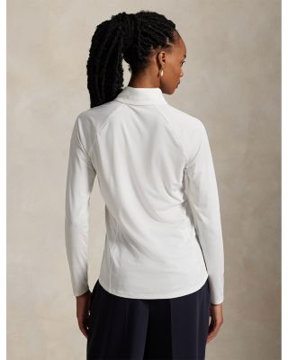 Stretch Jersey Quarter Zip Pullover