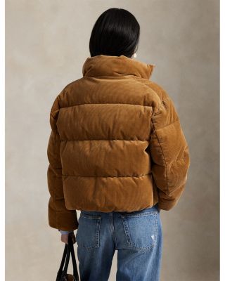 Quilted Corduroy Down Jacket