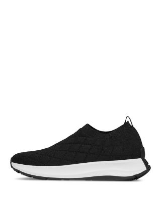 Women's F-Mode Flow Quilted-Knit Slip-On Sneakers
