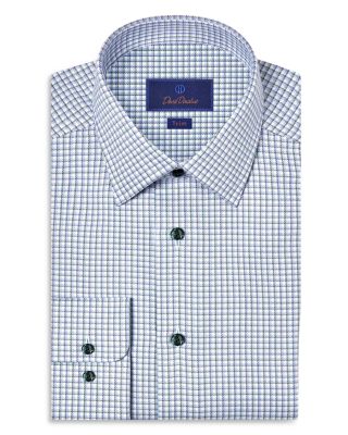Trim Fit Printed Dress Shirt