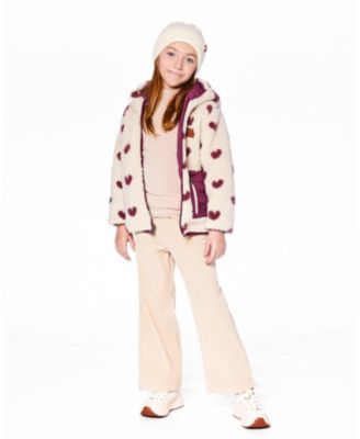 Girls' Reversible Mid-Season Sherpa Jacket - Big Kid