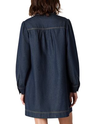 Denim Shift Mini Dress