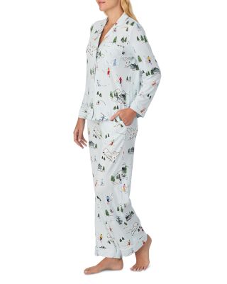Printed Long Pajama Set