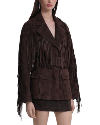 Cassidy Suede Fringe Jacket