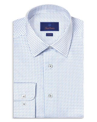 Trim Fit Printed Dress Shirt