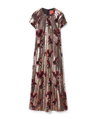 Super Midi Swing Dress Primrose Bronze