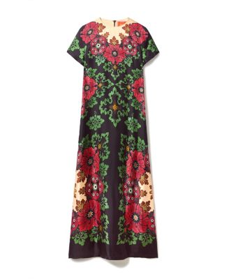 Swing Dress Bounty Placee Red