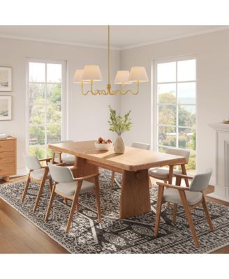 Wave Squiggle 4-Arm Pendant Light