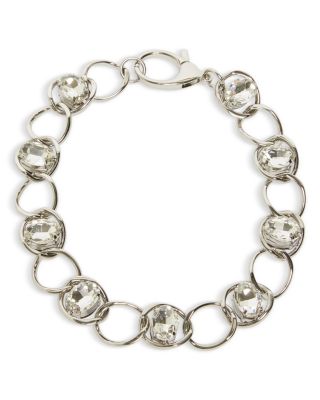 Namur Rhinestone Chunky Link Choker Necklace