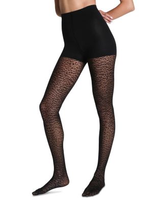 SPANXshape™ Leopard Fishnet Stockings