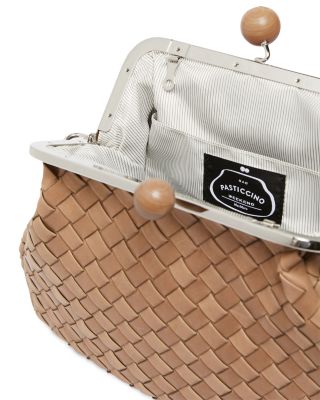 Medium Woven Leather Pasticcino Bag
