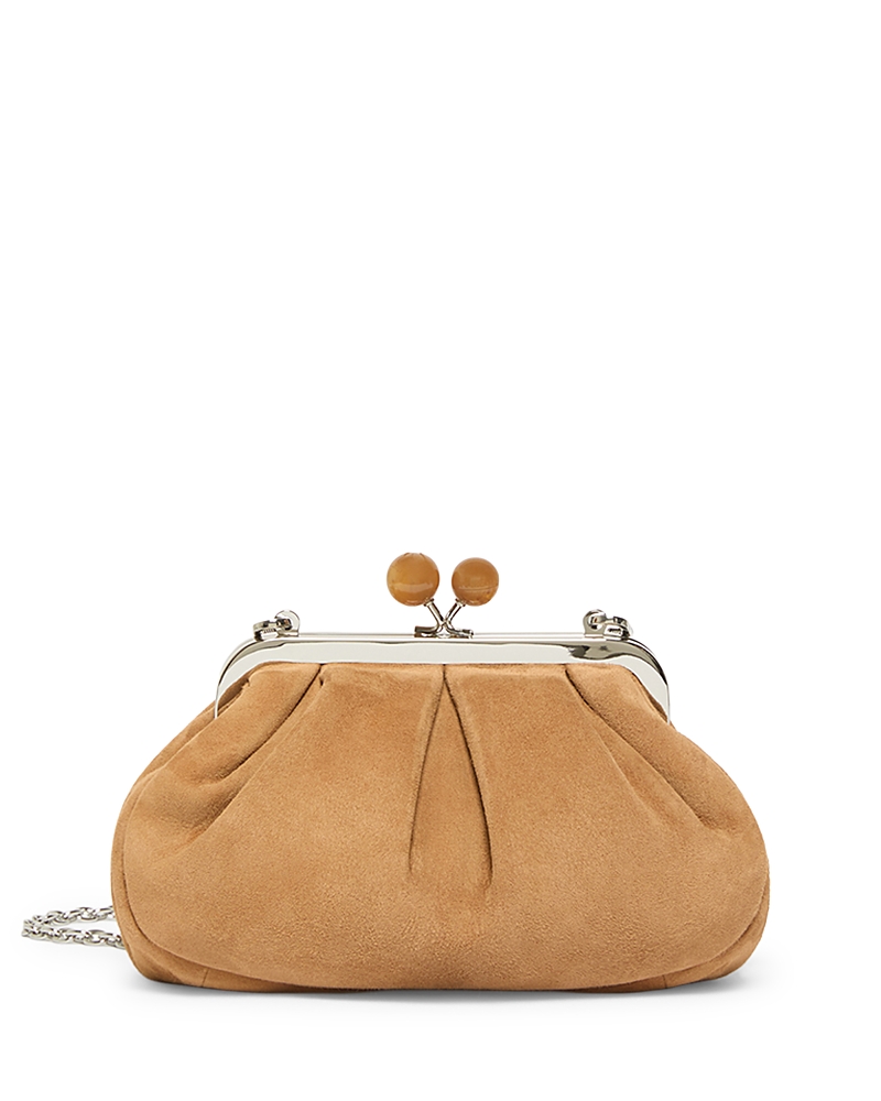 Weekend Max Mara Small Pasticcino Bag In Brown