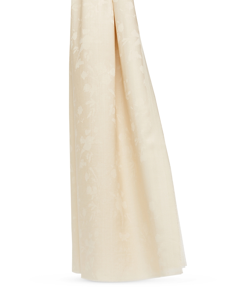 Weekend Max Mara Silk Square Scarf In White