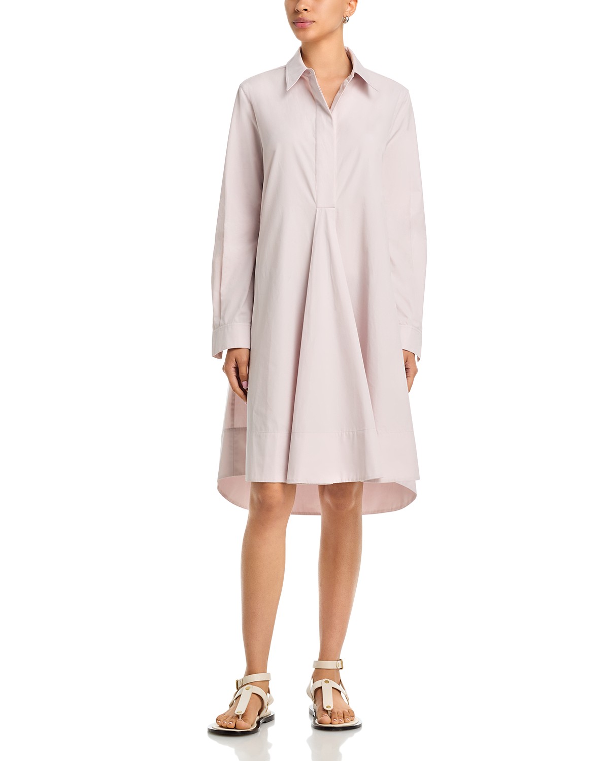 Co A Line Shirt Dress in Orchid